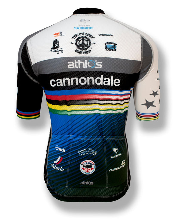 Tinker Juarez Split-Zero Race-Day Pro Cycling Jersey